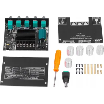 2.1kanálová deska zesilovače Bluetooth ZKMT21