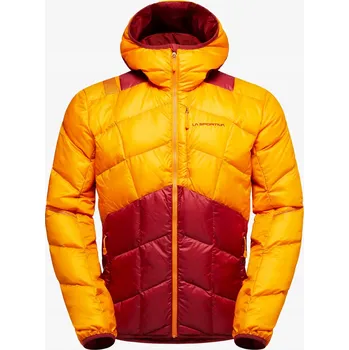 Pánská větrovka Péřová bunda La Sportiva Pinnacle Down Jkt - papaya/sangria M