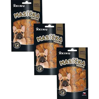 Pamlsek pro psa Akinu Masíčka Premium Immunity pamlsek pro psy 75 g 3 ks