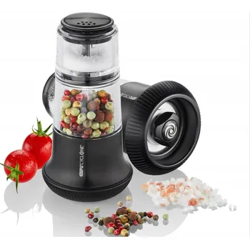 Kuchyňský mlýnek Ruční mlýnek Gefu kovový bezbarvý, černý