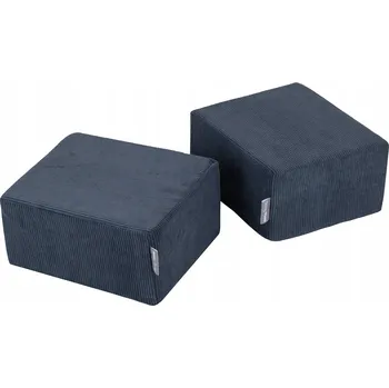 ostatní stavebnice Pěnové Pufy PRO DĚTI pěnová stavebnice KiddyMoon SBM-2P-330 tmavě modrá