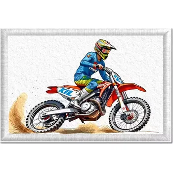 Textilie k potisku Pelisport Nášivka Motokros tištěná