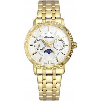 Hodinky Dámské hodinky Adriatica A3808.1113QF zlaté