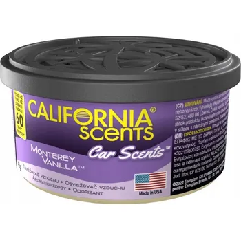 Vůně do auta Vonná dóza California Scents Monterey Vanilla vydrží až 60 dní