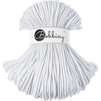 Příze Bobbiny šňůry Premium Bílá (White)
