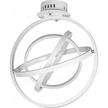 Závěsné svítidlo Italux Tryton bílé moderní 1xLED 46,5 cm