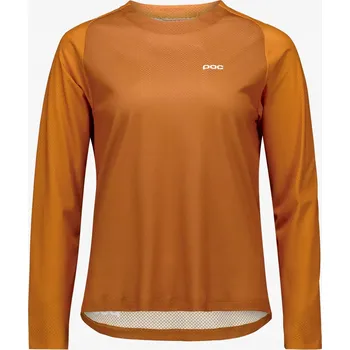 Pánská mikina Mikina cyklistická mikina POC Motion Air L/S Jersey - hnědá M