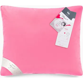 Polštář AMZ Péřový Polštář 50x60 Husí peří 70% Růžový