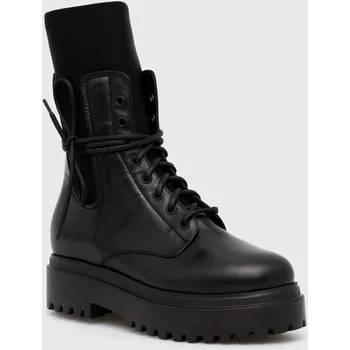 Dámské polobotky Kožené workery Le Silla Ranger 6482R020M1PPCHI001 černá 99X, EUR 40