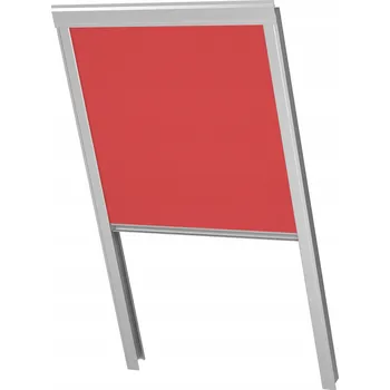 Roleta STŘEŠNÍ zatemňovací TERMO roleta pro Velux Fakro 78x140 MK08 M08 červená (červená)