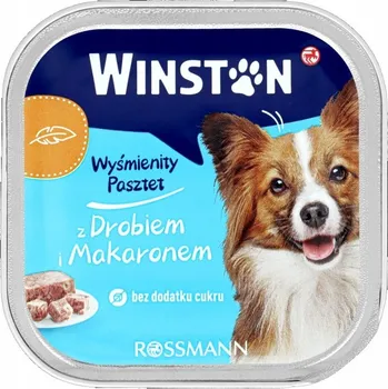Krmivo pro psa WINSTON Krmivo Kompletní mokré krmivo pro psy s drůbežím masem a těstovinami 150g