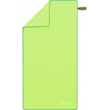 Ručník RUČNÍK Z MIKROVLÁKNA 180x100 cm NILS CAMP NCR12 ZELENÝ