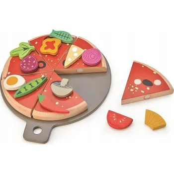 Hračka pro nejmenší Pizza s přísadami Tender Leaf Toys TL8275