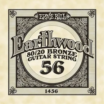 Struna pro kytaru a smyčcový nástroj Jednotlivá kytarová struna Ernie Ball 1456