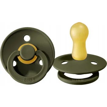 dudlíky Kulatý gumový Dudlík Bibs 0 +