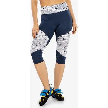 Dámské legíny Dámské lezecké legíny Ocun Rhea 3/4 Leggings - blue sargasso XS