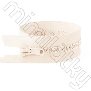 Zip Zip kostěný dělitelný VISLON® krémová 85 cm YKK