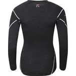 Progress MW NDRZ 170 dámské merino triko s douhým rukávem černý melír Velikost: M