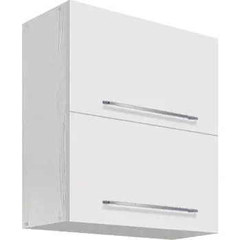 CREATIVA se | horní skříňka CRE-47G výklopná | 60 cm | VÝBĚR KORPUSU a KOVÁNÍ | bílá lesk