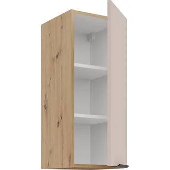 Kuchyňská skříňka SOLEA k | horní kuchyňská skříňka 30 G-72 1F policová | 30 cm | UNI | artisan/kašmír | VÝBĚR ÚCHYTŮ