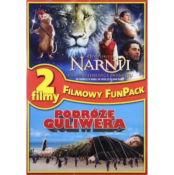 DVD film Opowieści Z Narnii Podróż Wędrowca do Świtu / Podróże Guliwera DVD