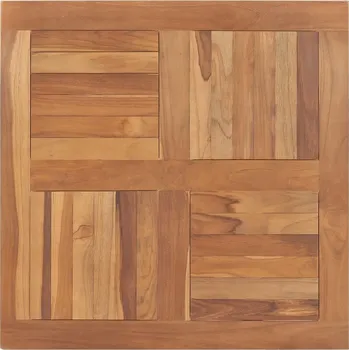 Konferenční stolek Deska z teakového dřeva 47 x 62 x 80 cm