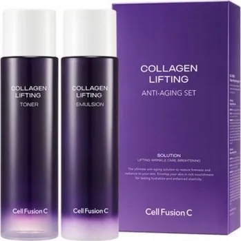 Kosmetická sada CELL FUSION C Liftingová sada s kolagenem (Tonikum + Emulze) 150 Ml + 150 Ml