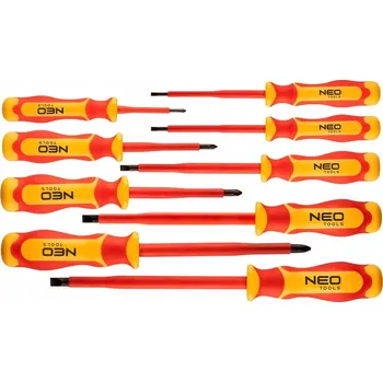 Šroubovák Sada izolovaných šroubováků pro elektrikáře 1000V ks 04-143 NEO TOOLS
