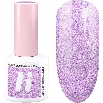Lak na nehty Hybridní lak barevný lak hi hybrid 435 Make Some Glow 5 ml