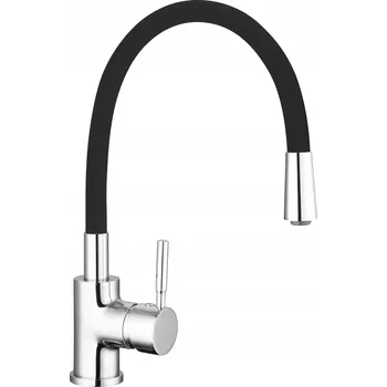 Vodovodní baterie Stojánková kuchyňská baterie DIAMOND king černá