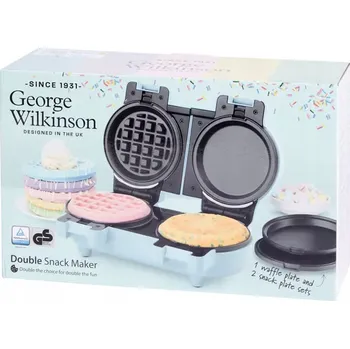 Vaflovač Vaflovač George Wilkinson 1110W 1110 W modrý