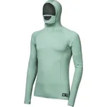 Sensor Merino DF pánské triko dl.rukáv s kapucí basil green XXL