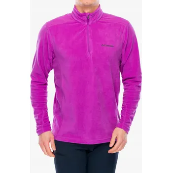 Pánská móda Mikina fleecová Columbia Klamath Range II Half Zip - razzle M