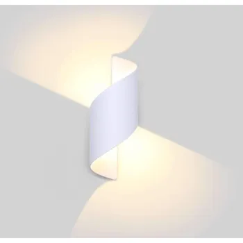 Nástěnné svítidlo Venkovní a vnitřní nástěnné svítidlo Bílé Moderní Jednoduché Obývací pokoj Ložnice