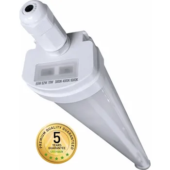 Průmyslové svítidlo Greenlux VOLITER 55/62/70W 3CCT ADJ max.10500/11900lm - Svítidlo prachotěsné LED