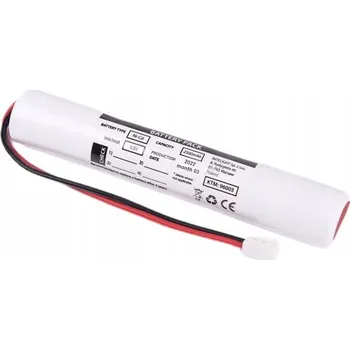Bezpečnostní kamera Sada NiCd baterií 3,6V 2500mAh Vella 250 3H - D150 x Ø27 - 96005