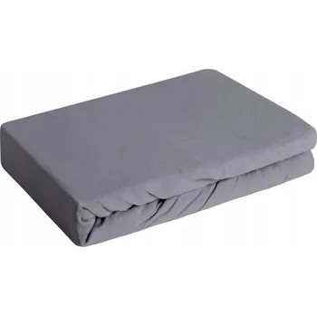 Prostěradlo Prostěradlo jersey s gumou 90x200 Eurofirany ocelové