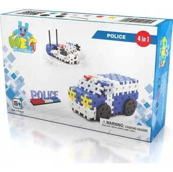 ostatní stavebnice Stavebnice Meli Basic Thematic Police 4v1 160 dílů