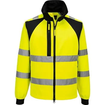 Moto bunda Pracovní bunda Mikina WX2 reflexní EN ISO 20471 vel. L Žlutá/Černá R