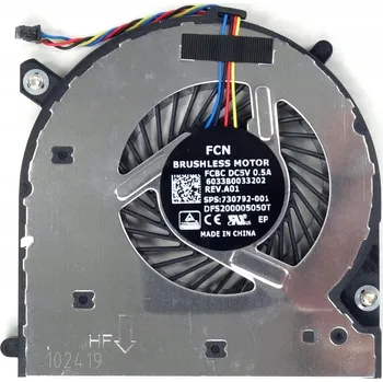 Ventilátor pro notebook Ventilátor HP 740 745 755 840 850 Zbook 14 G1 G2