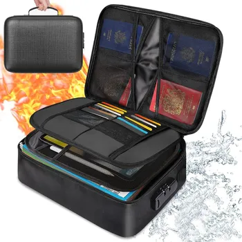 OHNIVZDORNÁ VODĚODOLNÁ TAŠKA NA DOKUMENTY A LAPTOP, SADA