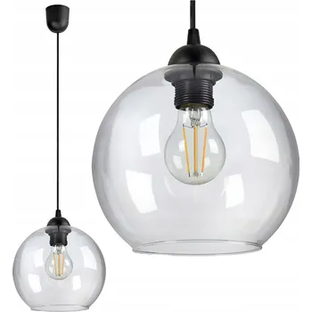 Závěsné stropní svítidlo Moderní skleněná koule E27 do obýváku pokoje Glamour
