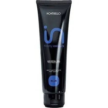 Stylingový přípravek Montibello In Flashy Colour gel na vlasy 150 Ml BLUE modrý