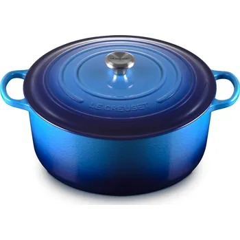Pánev Le Creuset, Pekáč Signature, 34 cm, hluboký modrý - Formadore