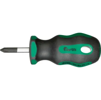 Šroubovák Fortis Krátký křížový šroubovák PH1 x 25 mm