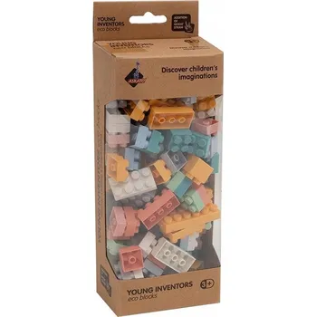 ostatní stavebnice EKO STAVEBNICE MALÝCH GÉNŮ – DÍLKY – 120 KUSŮ