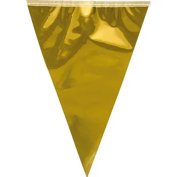 Boland Zlatá girlanda XL vlajky 10 m
