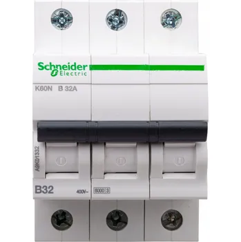 Jistič Jistič Schneider Electric IP20 3P B 32A 6kA AC K60N A9K01332