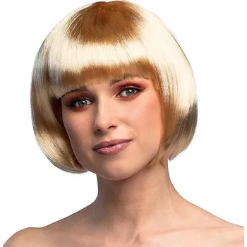 Karnevalová paruka Boland Paruka blond mikádo s ofinou