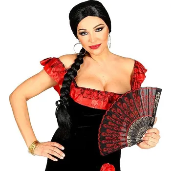 Karnevalová paruka Widmann Dámská paruka Cikánka